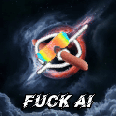 FUCK AI GOROK Animated Logo