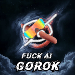 FUCK AI GOROK Logo